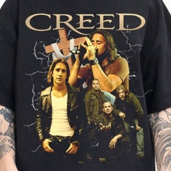 Creed Band Shirt Rock Band Fan Gift Creed Music Tour Graphic T-Shirt 73 - Picture 2 of 5